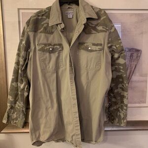 Men's Carhartt Camouflage Shirt Jacket